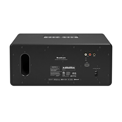 Audio Pro Drumfire D-2 Siyah Multiroom Akıllı Ev Hoparlörü
